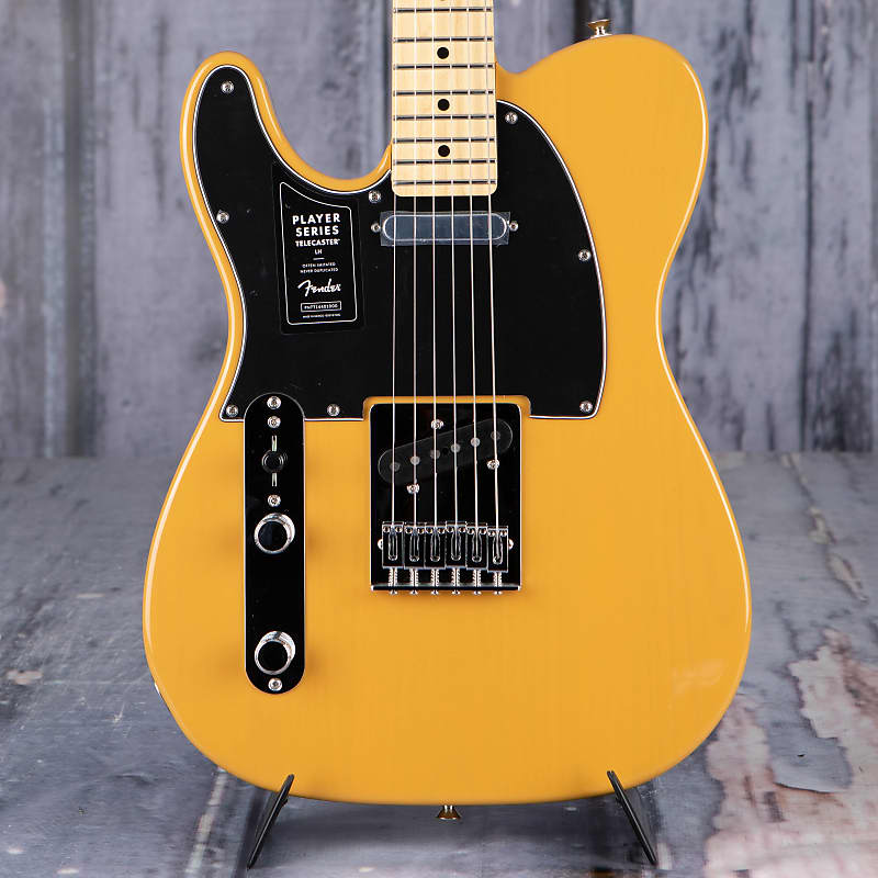 Электрогитара Fender Player Telecaster Left-Handed, Butterscotch Blonde