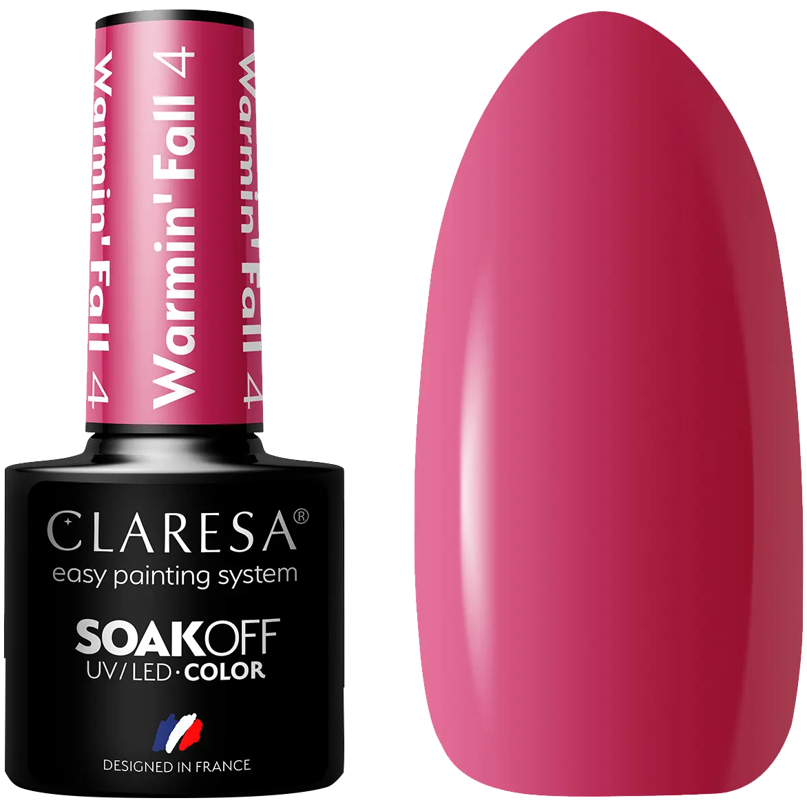 

Гибридный лак 4 Claresa Warmin' Fall, 5 гр