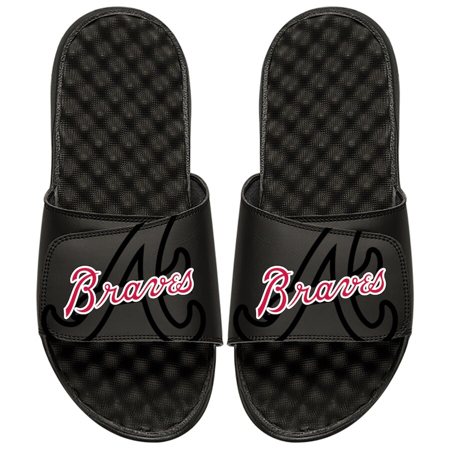 

Шлепанцы ISlide Atlanta Braves, черный