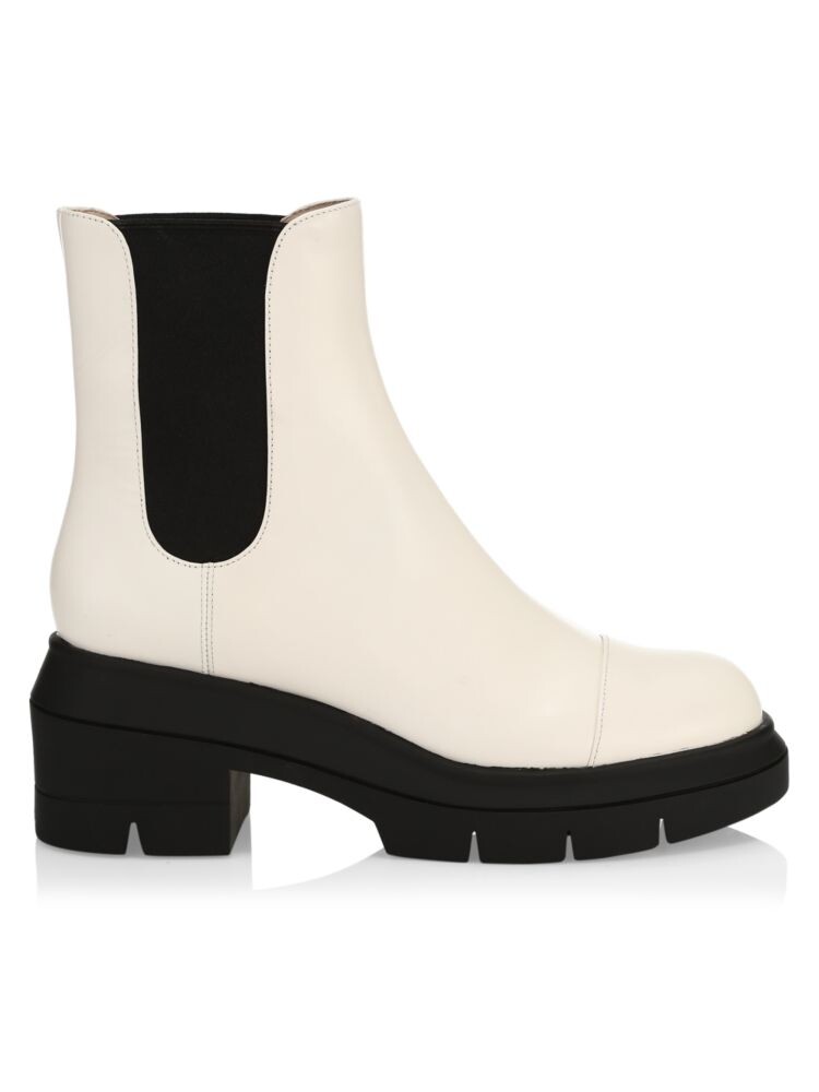 

Ботинки челси Norah с Lug-Sole Stuart Weitzman, цвет Seashell