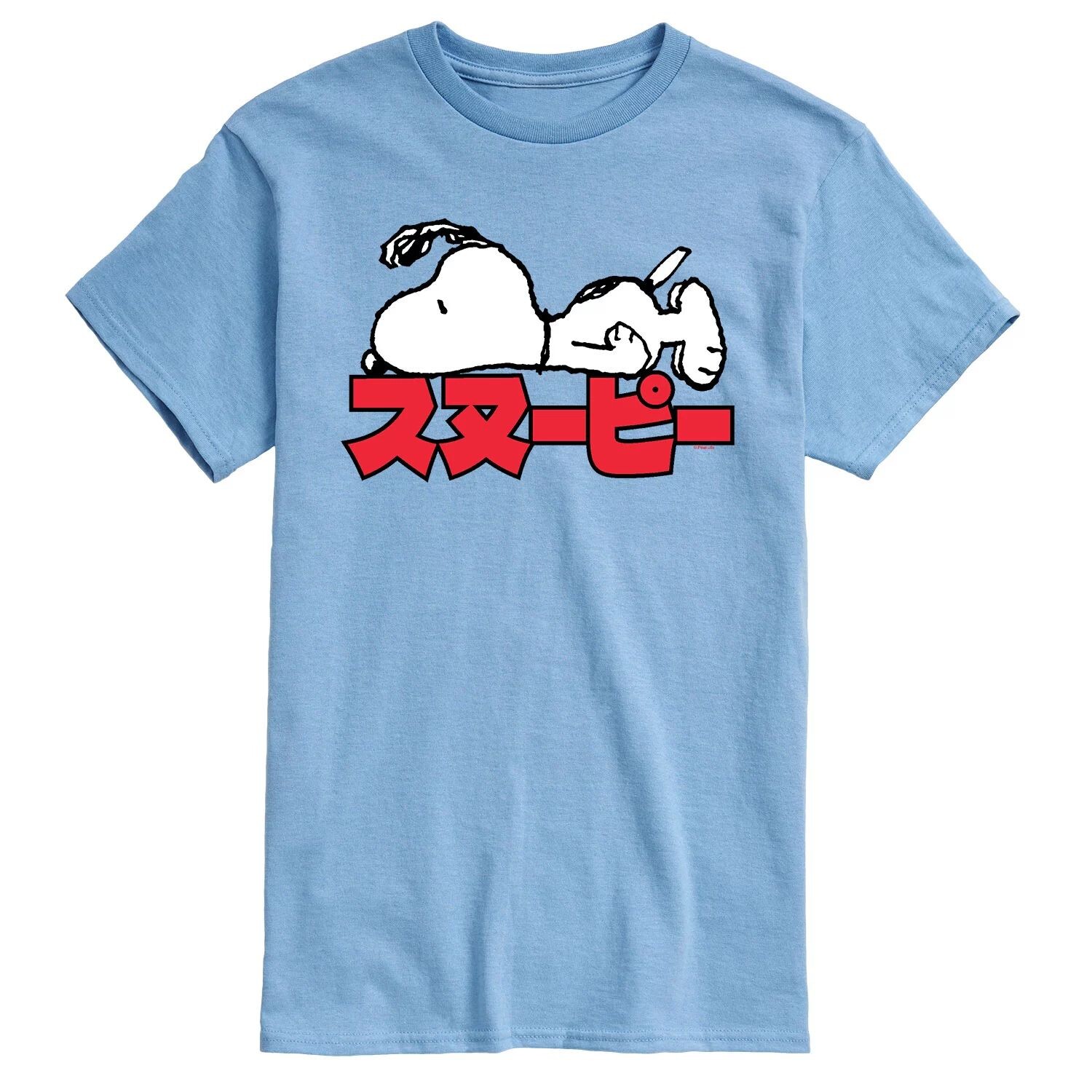 

Мужская футболка с кандзи Snoopy арахисового цвета Licensed Character