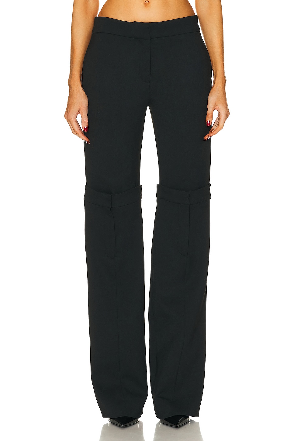 

Брюки Coperni Open Knee Tailored Trouser, черный