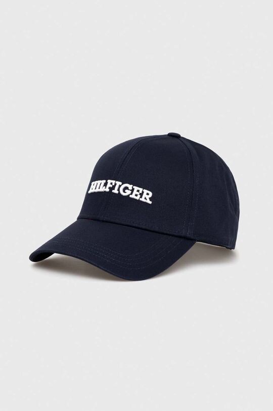 

Хлопковая бейсболка Tommy Hilfiger, темно-синий