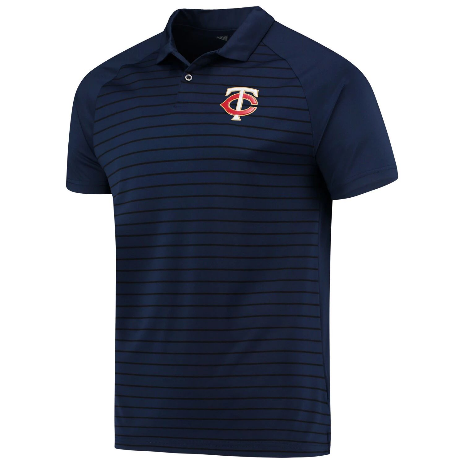 

Мужская верхняя одежда Темно-синяя футболка-поло реглан Minnesota Twins Insignia Pulse, Синий