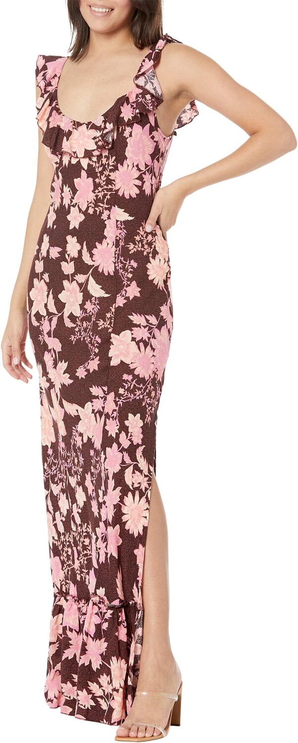 

Платье макси «Напомни мне» Free People, цвет Dark Chocolate Combo