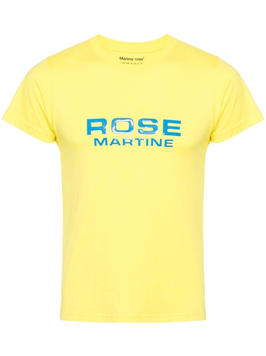 

Футболка Shrunken Martine Rose, желтый