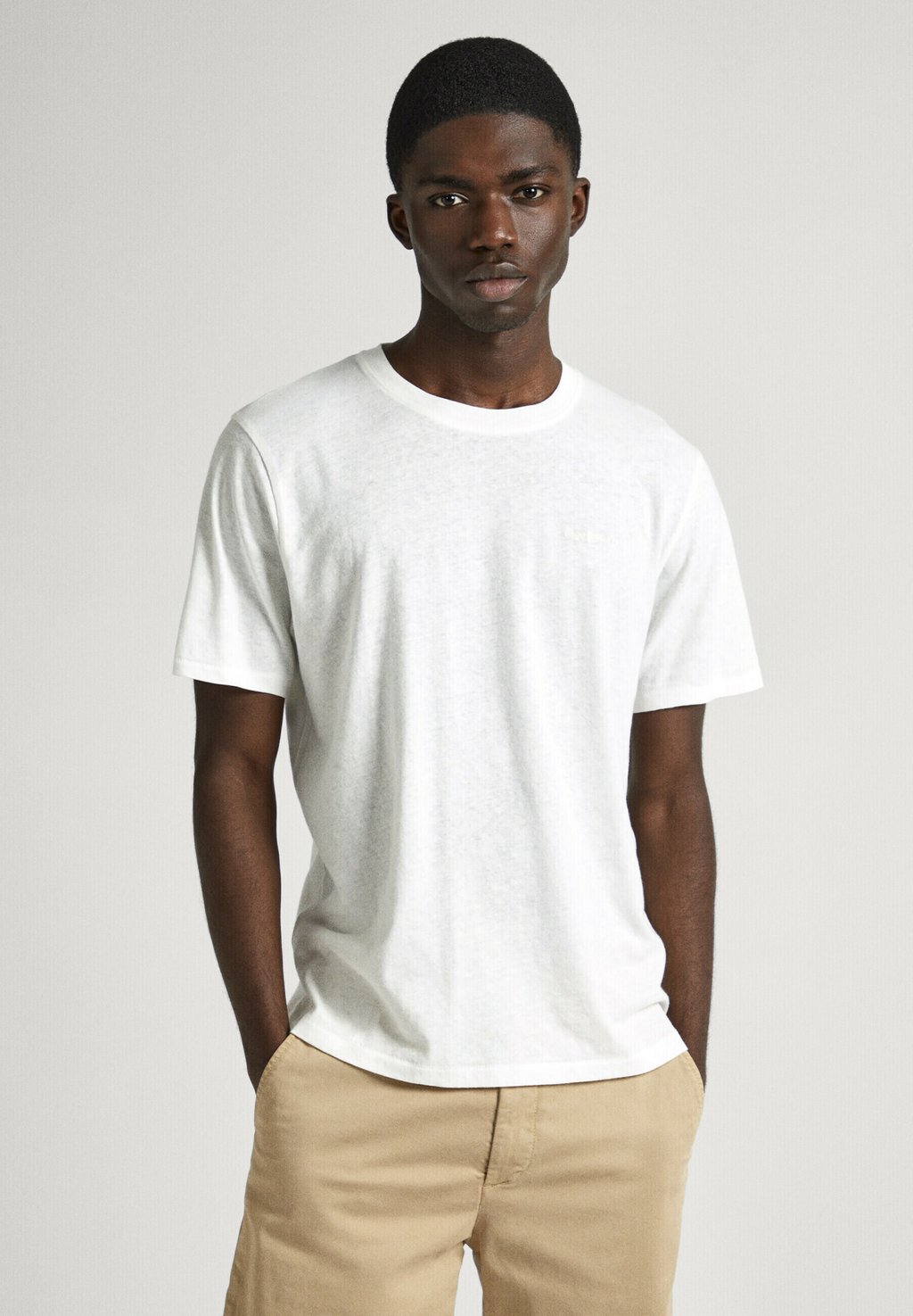 Футболка базовая CLOY Pepe Jeans, цвет white футболка базовая single carrinson pepe jeans цвет off white