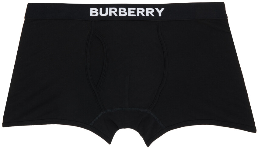 

Черные боксеры с логотипом Burberry