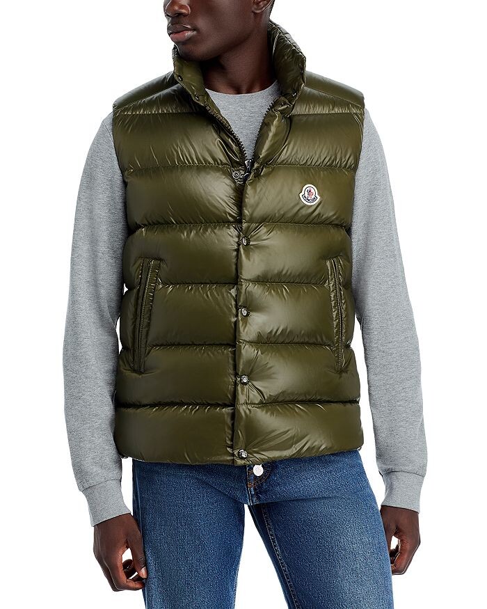

Жилет Tibb Down Puffer Vest Moncler, зеленый