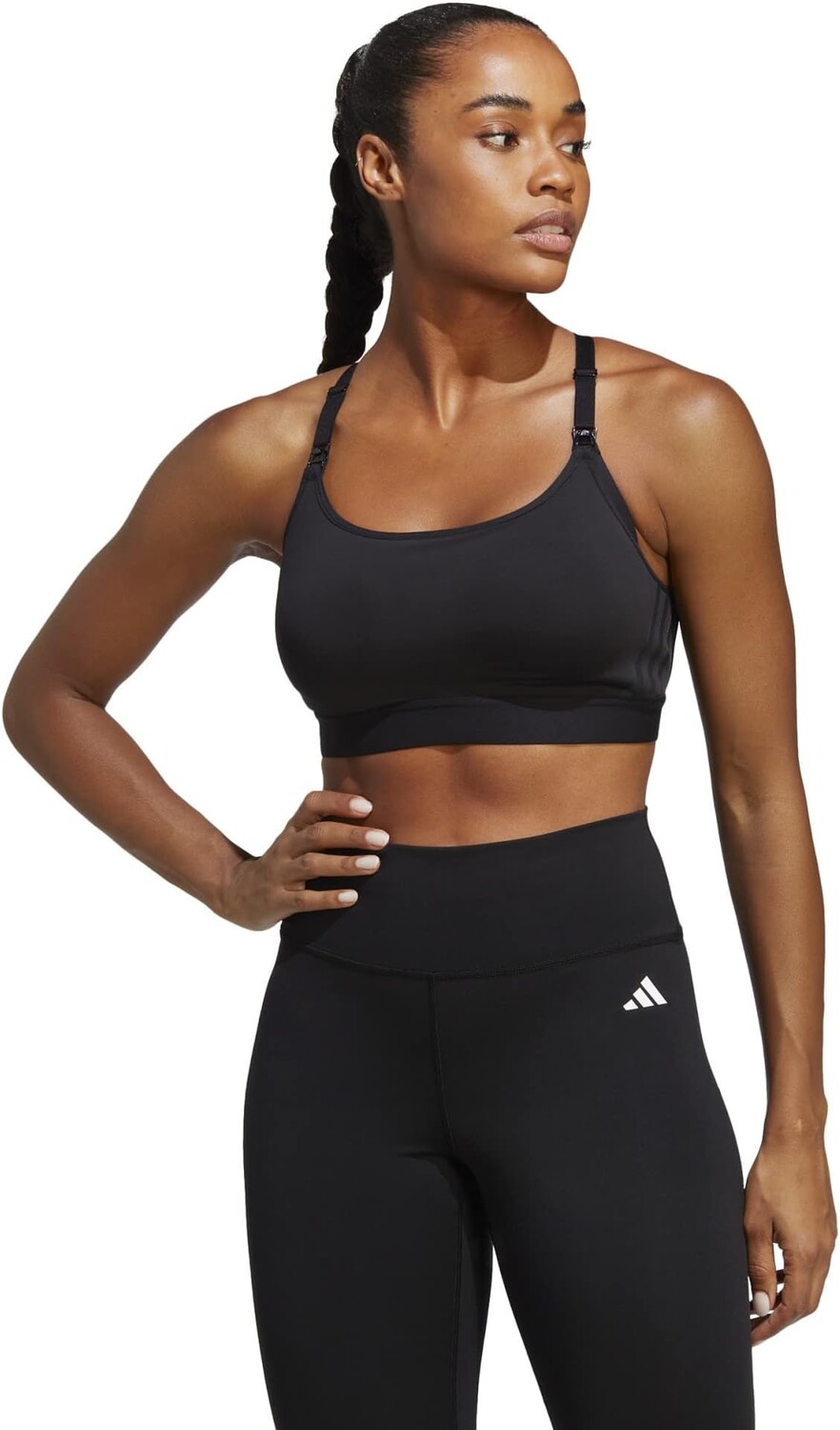 

Переносной бюстгальтер для кормления PowerImpact с молокоотсосом adidas, цвет Black/Carbon