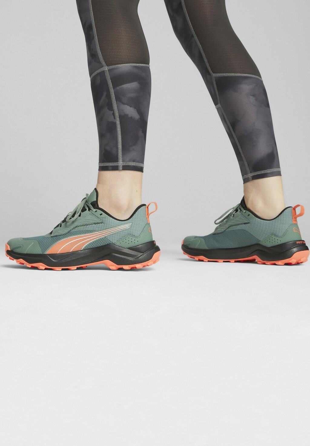 

Кроссовки для бега по пересеченной местности Obstruct Unisex Puma, цвет eucalyptus neon sun black