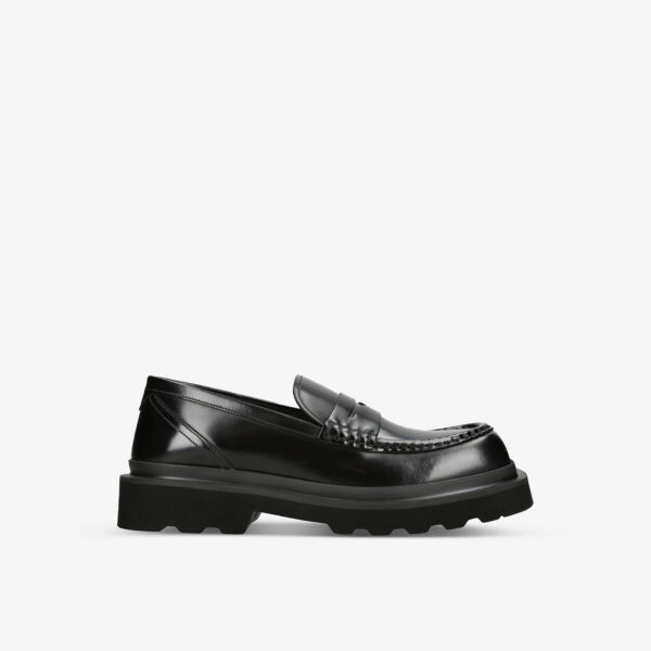 

Кожаные лоферы City Trek Dolce & Gabbana, черный