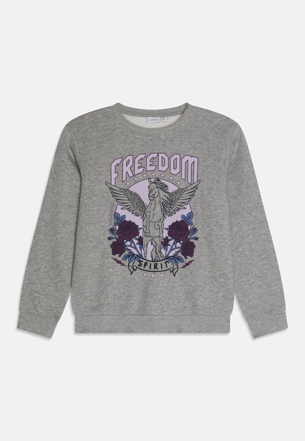 

Толстовка NKFSOFFI LOOSE FIT Name it, цвет grey melange