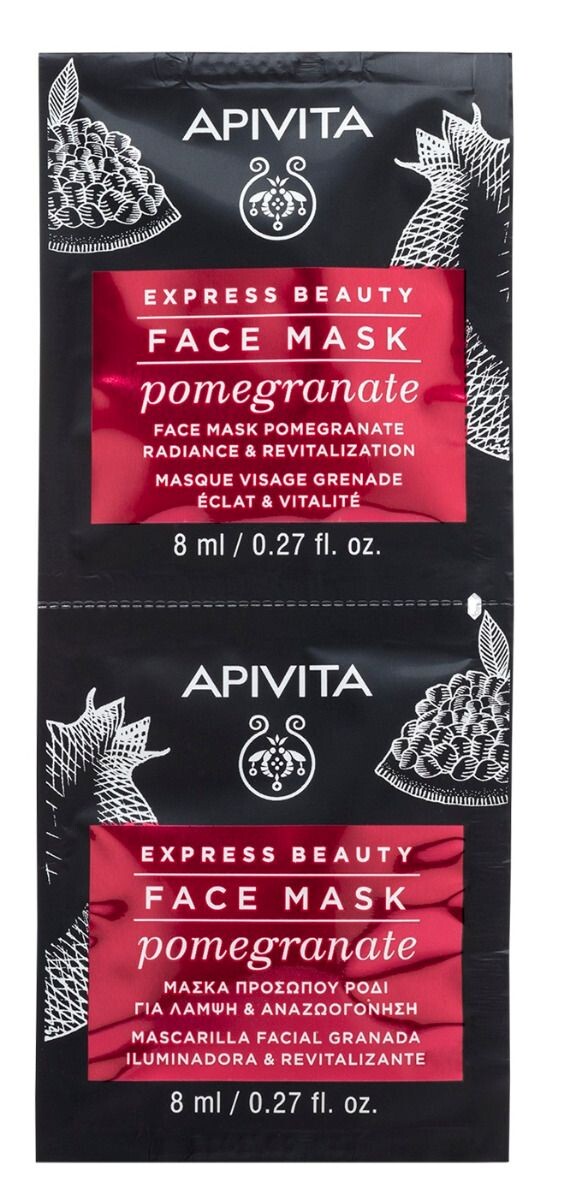 

Apivita Express Beauty Pomegranate медицинская маска, 2 шт.