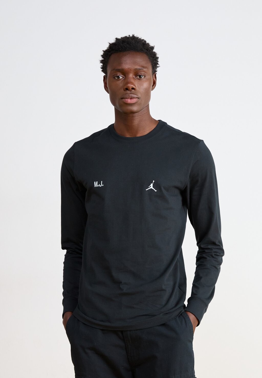 

Топ с длинными рукавами BRAND NEVER CREW Jordan, черный