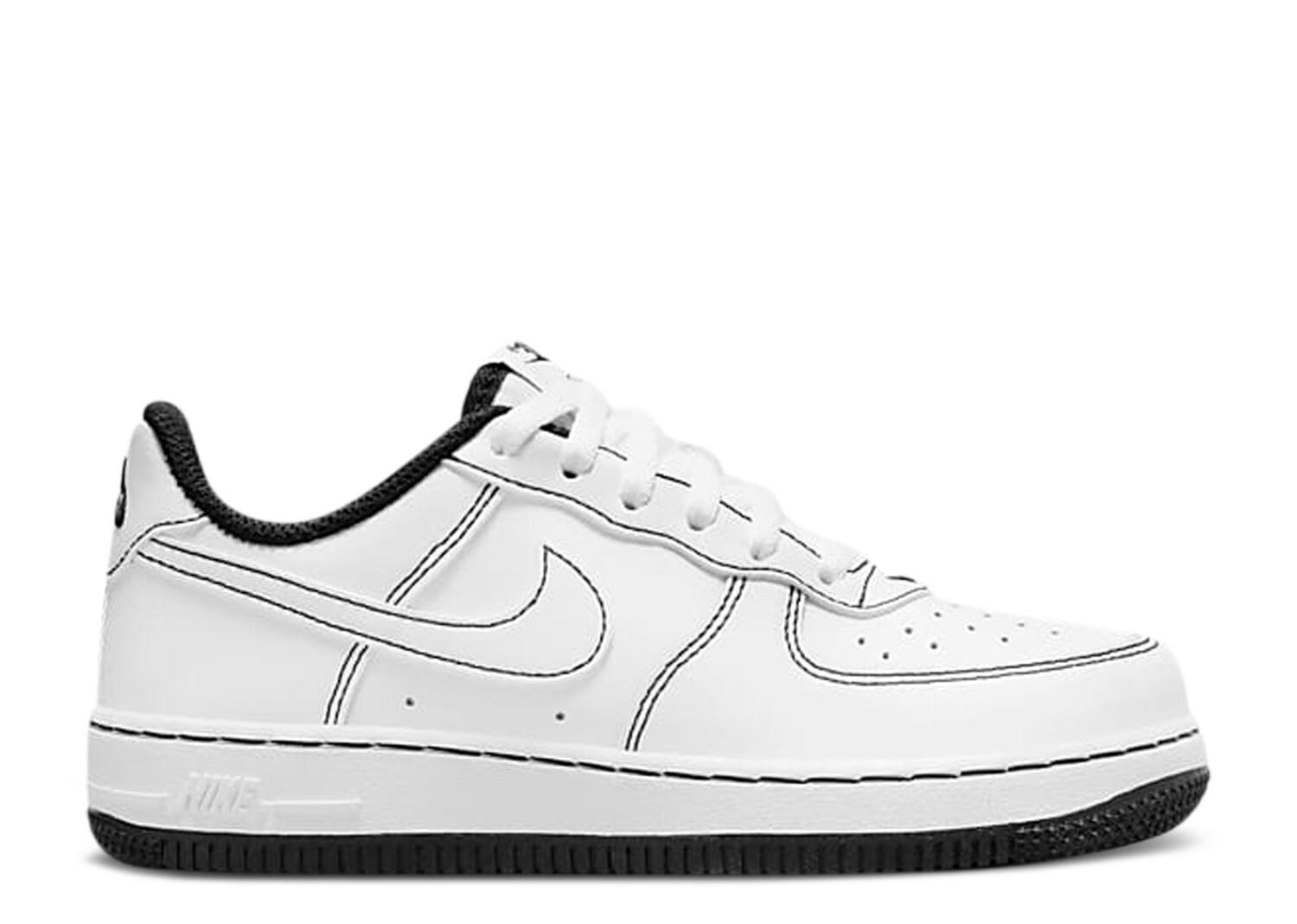 

Кроссовки Nike Force 1 Ps 'Contrast Stitch - White Black', белый