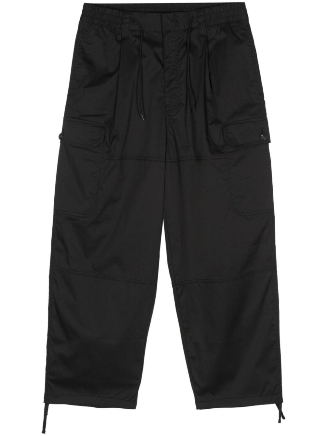 

Зауженные брюки-карго Emporio Armani, черный