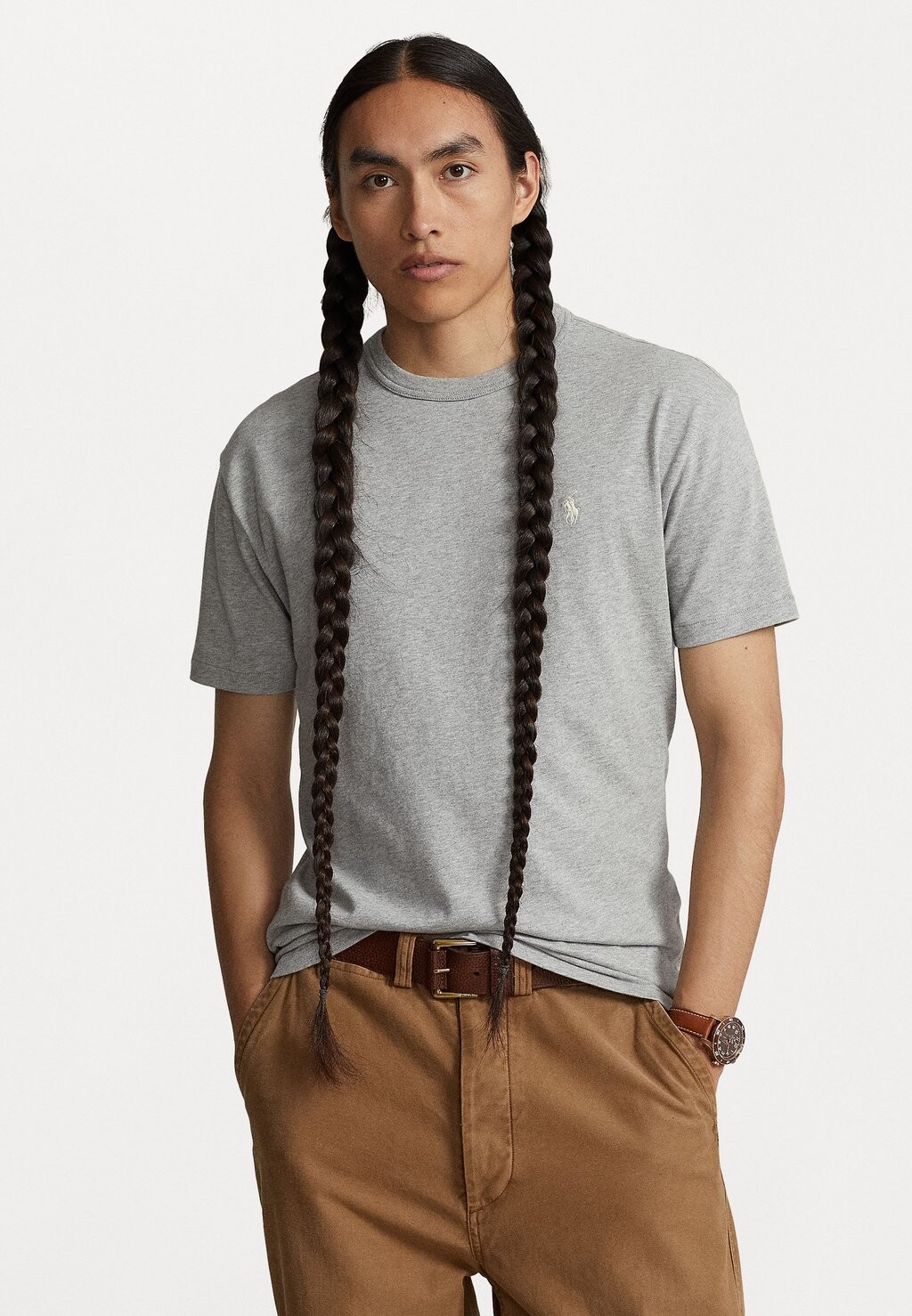 

Базовая футболка КОРОТКИЙ РУКАВ Polo Ralph Lauren, весенний вереск