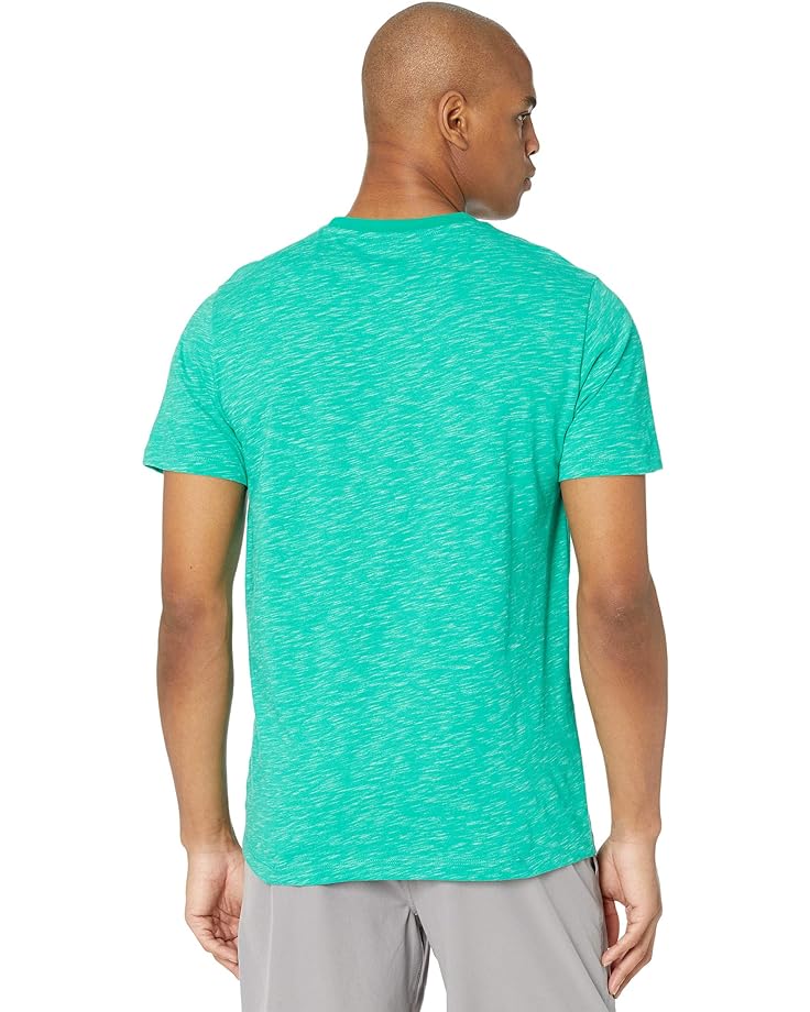 Футболка U.S. POLO ASSN. Space Dyed V-Neck T-Shirt, цвет Tracksuit Green