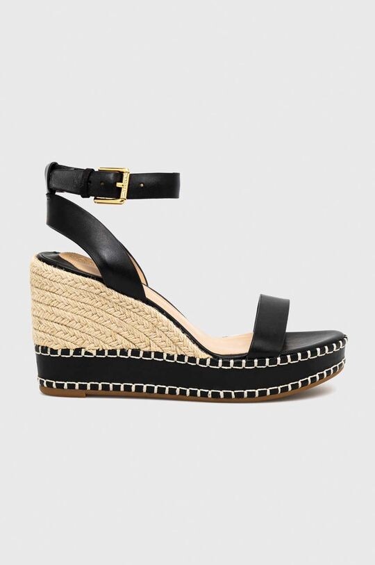 

Кожаные босоножки Hilerie Lauren Ralph Lauren, черный
