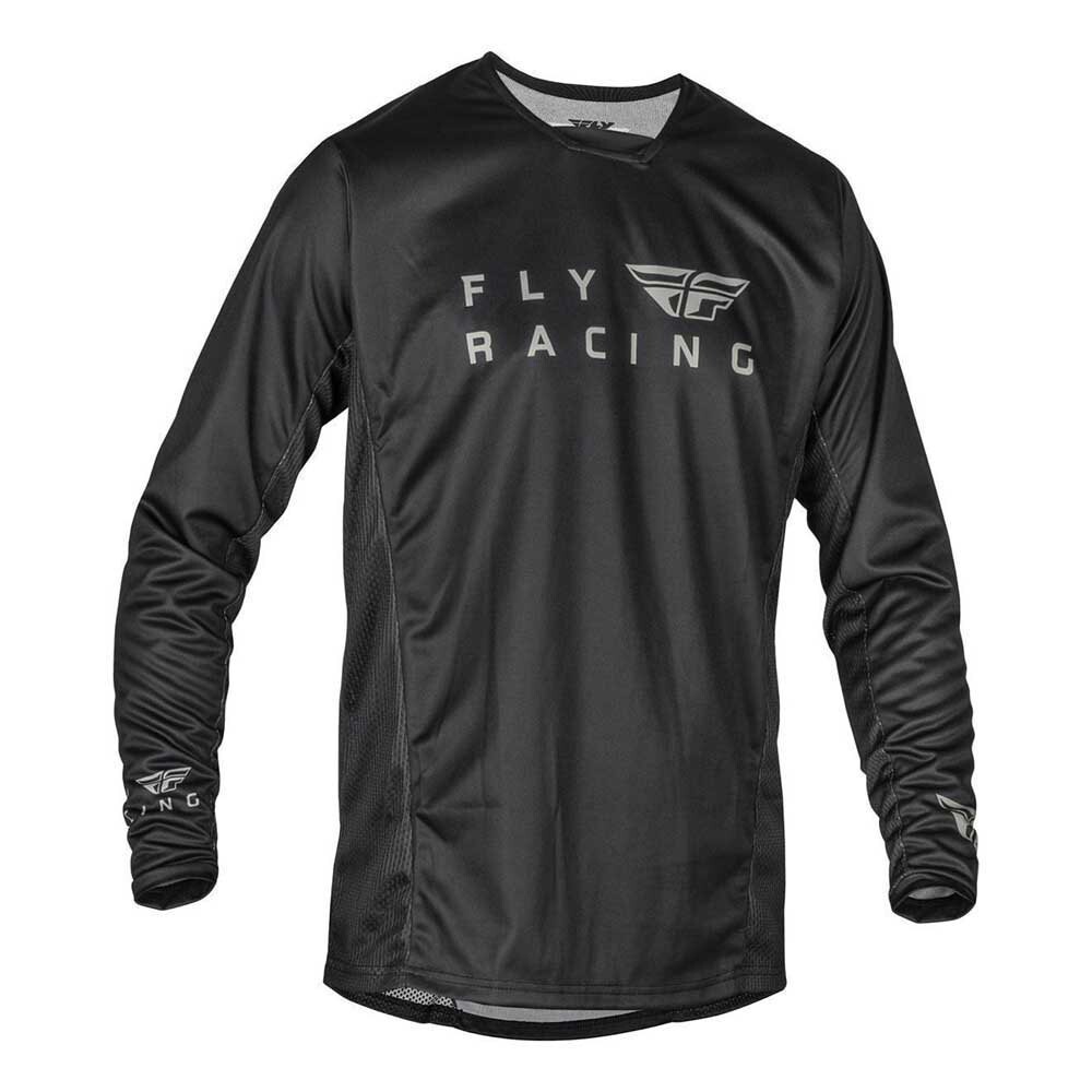 Футболка с длинным рукавом Fly Racing Radium, черный тачскрин для fly fs452 nimbus 2 черный