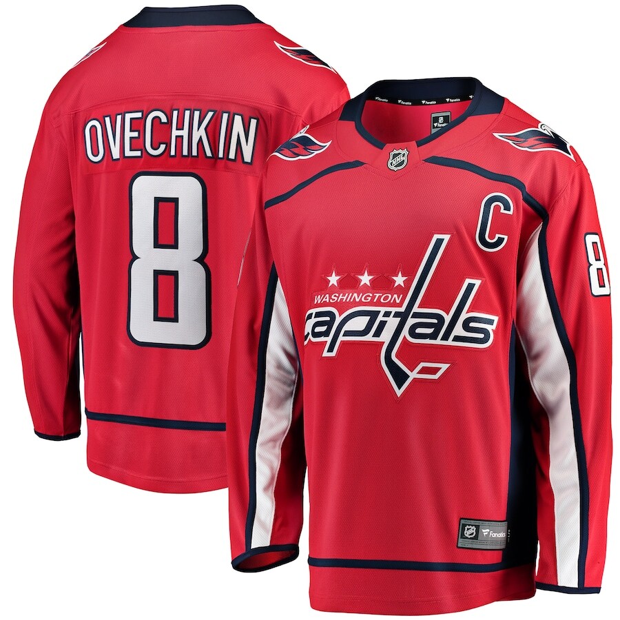 

Джерси Fanatics Branded Washington Capitals, красный