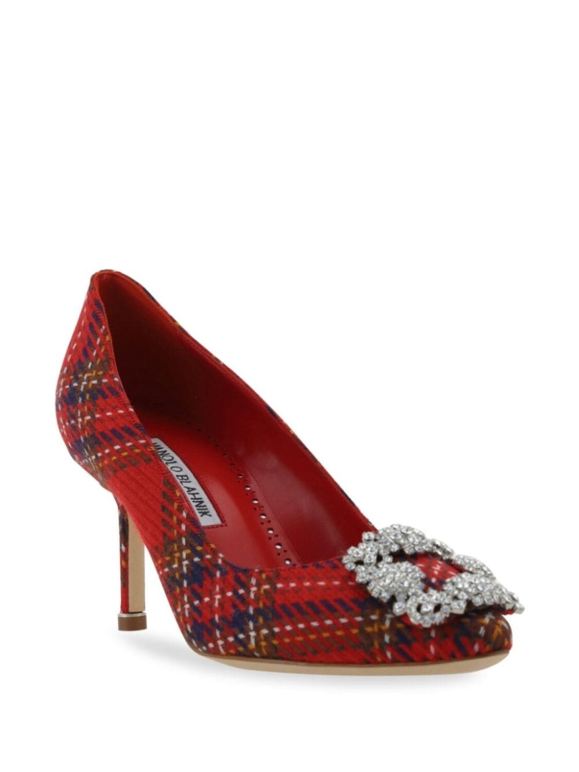 

Manolo Blahnik туфли Hangisi 70 мм, красный