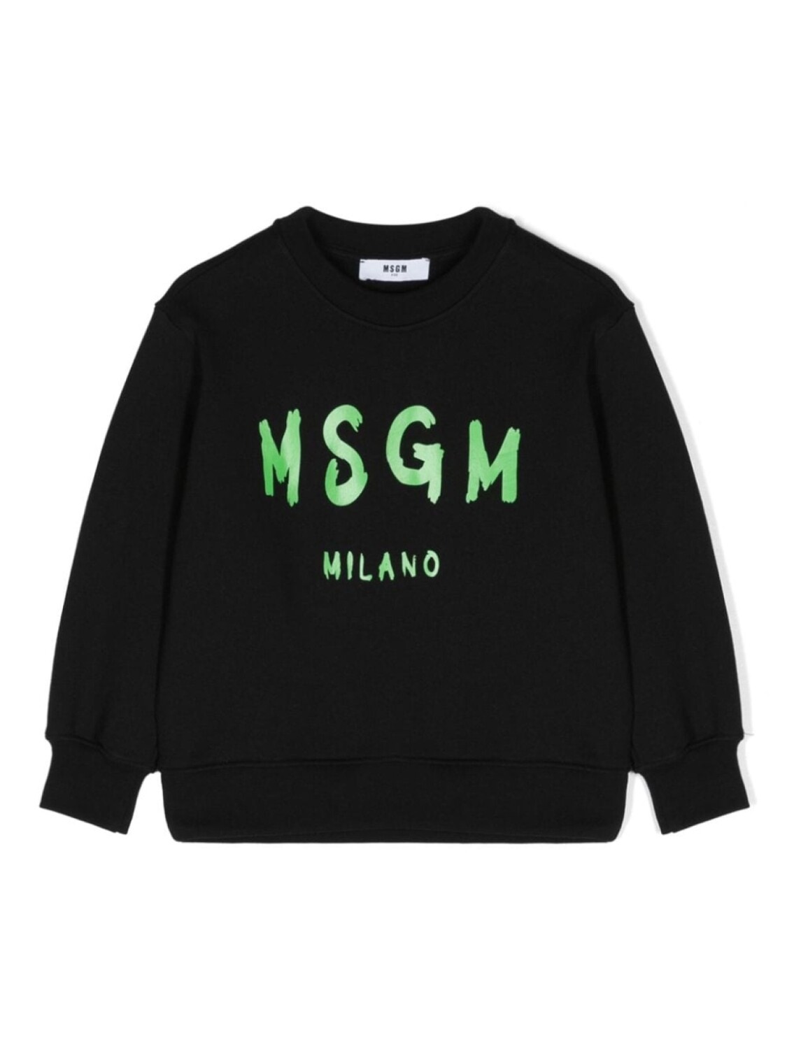 

MSGM Kids толстовка с логотипом, черный