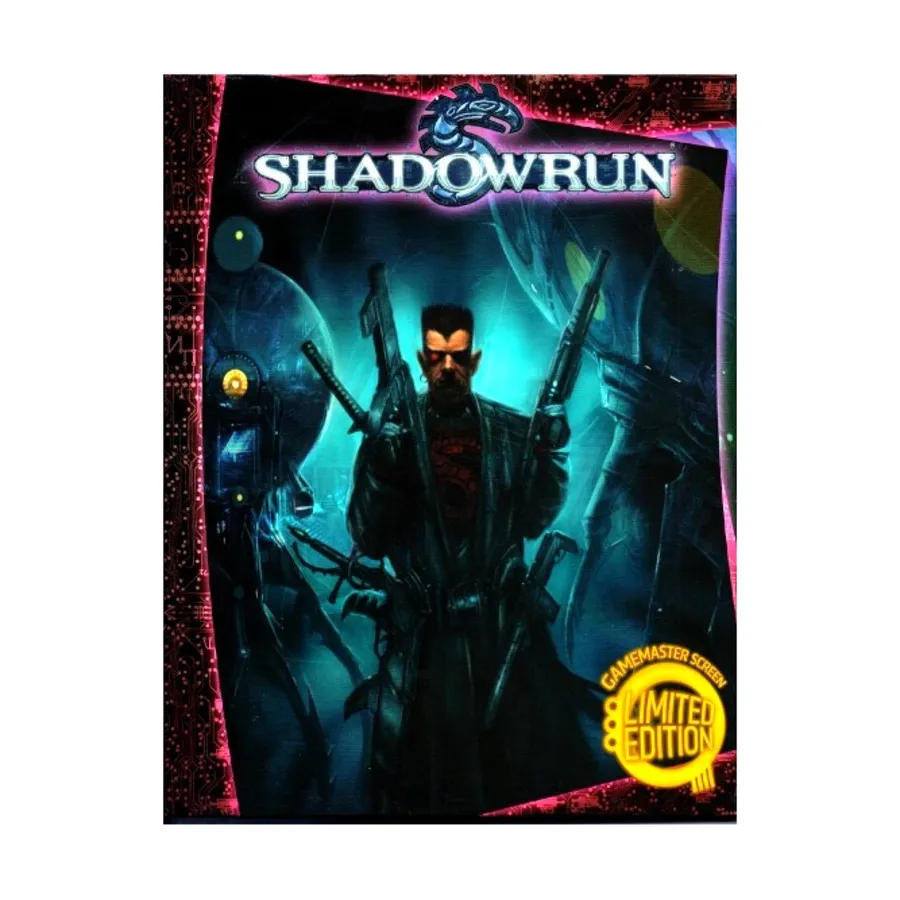 

Экран мастера игры (ограниченное издание), Shadowrun (4th Edition) (Catalyst Game Labs)