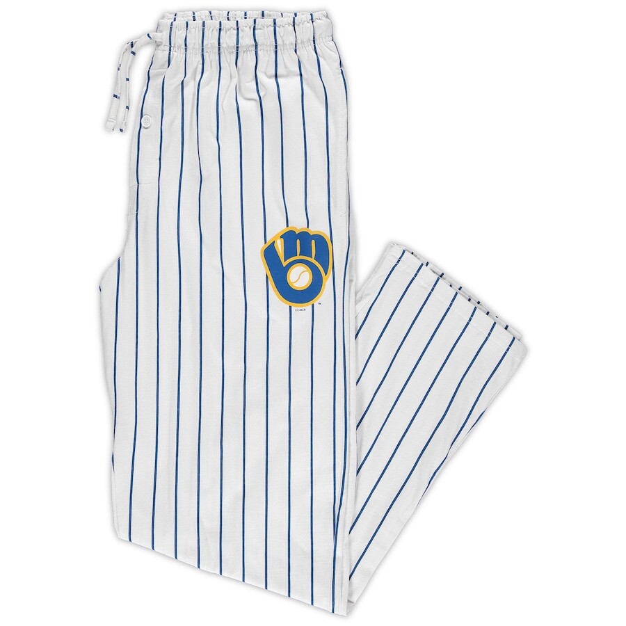 

Пижамные брюки Concepts Sport Milwaukee Brewers, белый