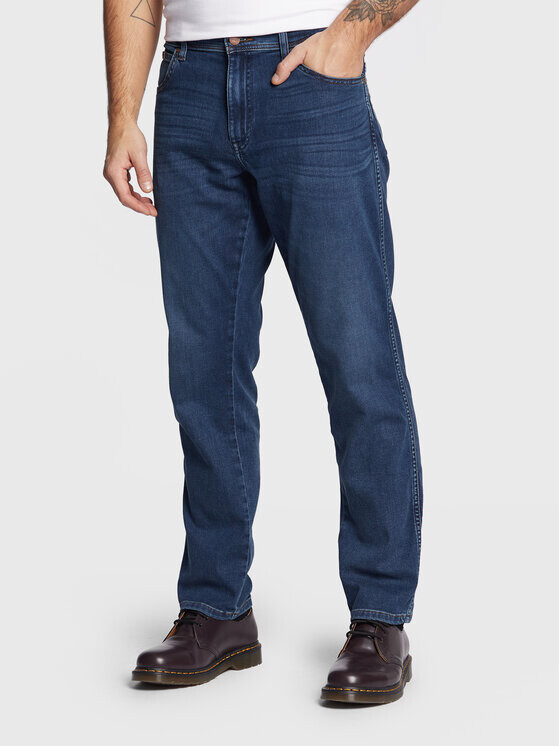 

Джинсы узкого кроя Wrangler, синий