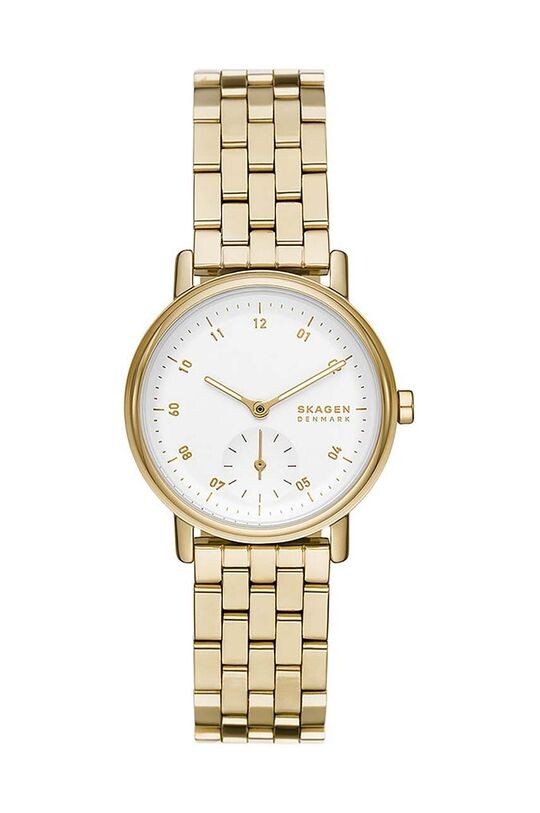 

Скагенские часы Skagen, золотой