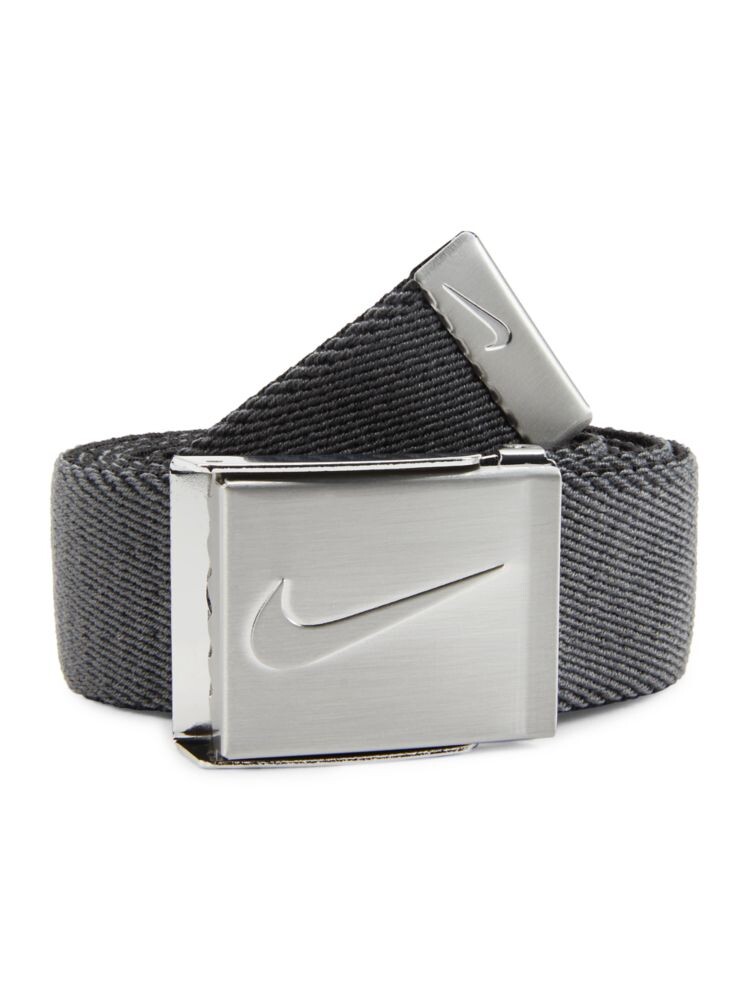 

Двусторонний ремень Essentials из лямок Nike, цвет Black Grey