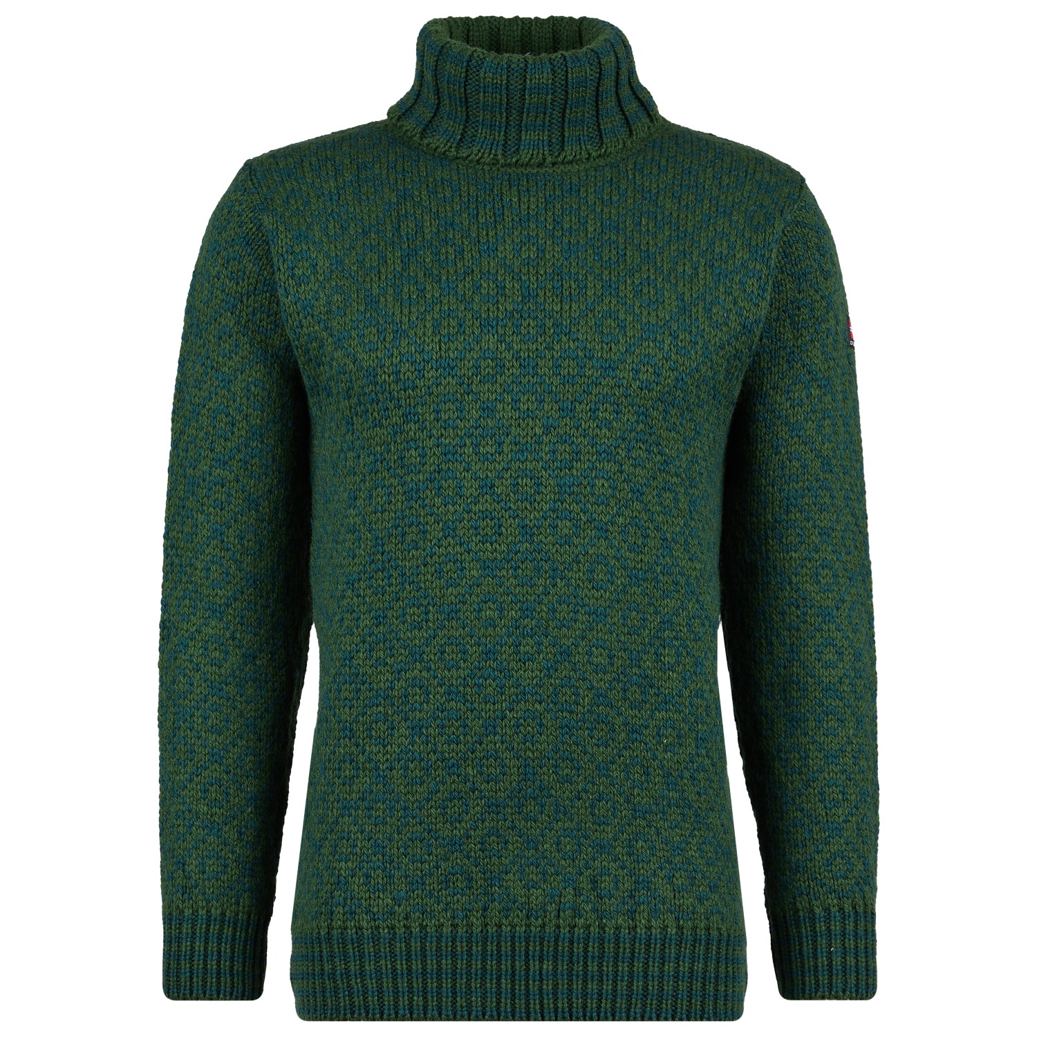 цена Шерстяной свитер Devold Svalbard Sweat Highneck, цвет Forest/Woods