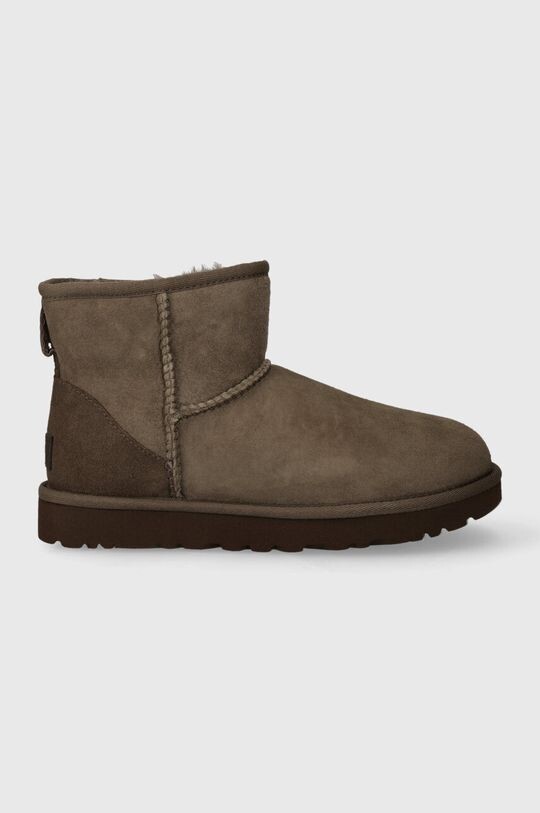 

Замшевые зимние ботинки W CLASSIC MINI II Ugg, коричневый