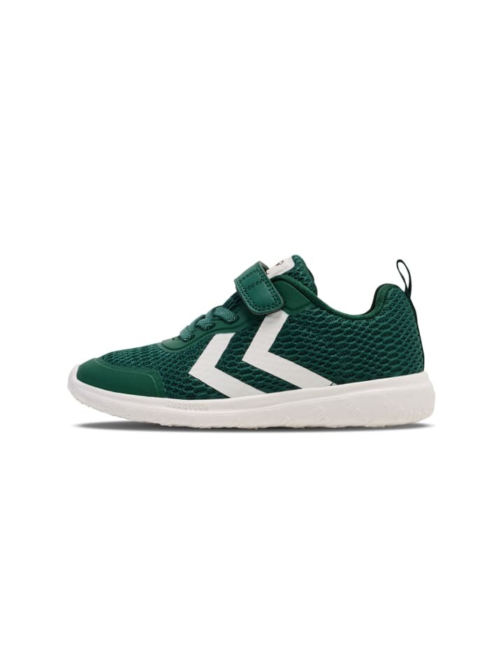 

Низкие кроссовки Hummel Klettverschluss Actus Kinder, цвет rain forest
