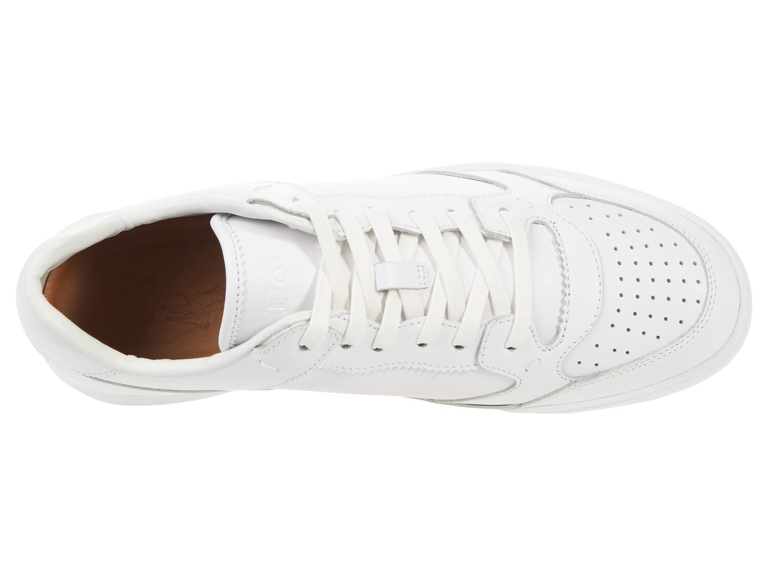 

Кроссовки Polo Ralph Lauren Court Low-Top Sneaker, белый