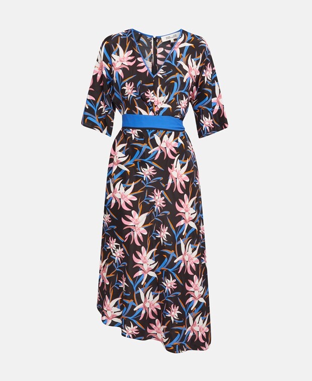 

Длинное платье Diane von Furstenberg, черный