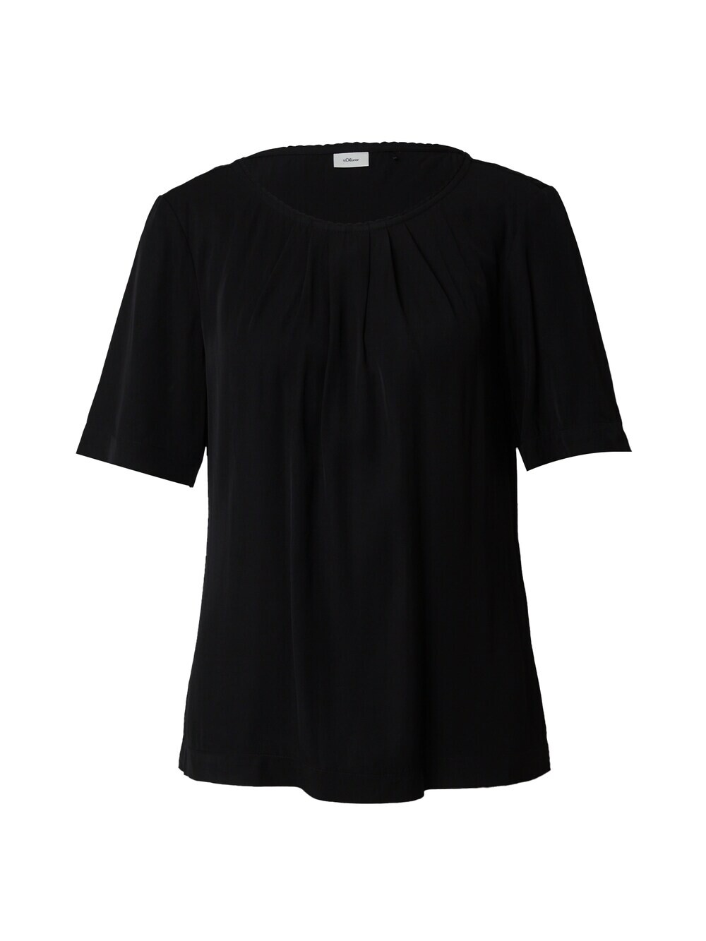

Блузка s.Oliver BLACK LABEL, черный