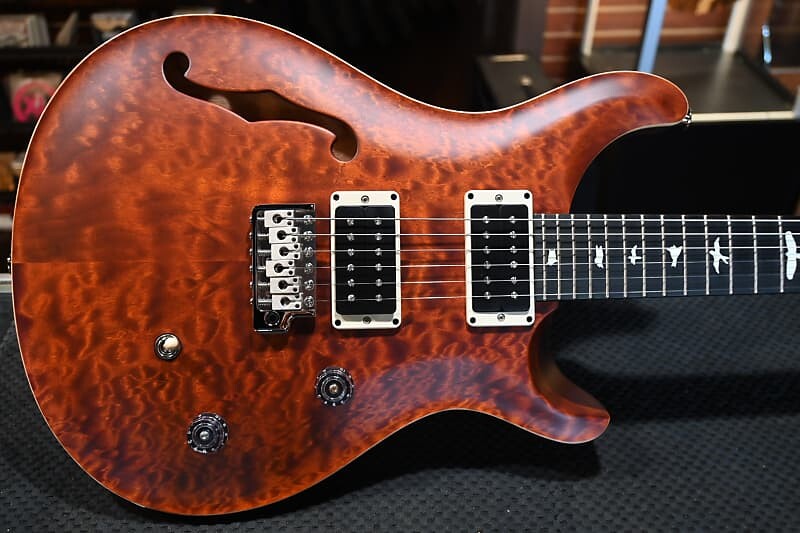 

Электрогитара PRS Wood Library CE 24 Semi-Hollow Quilt - Tortoise Shell Satin #1334
