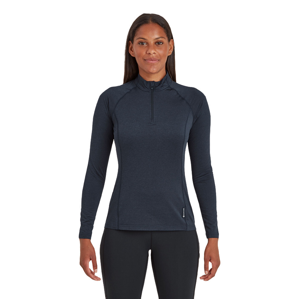 

Спортивный топ Montane Dart Thermo Zip Neck, синий