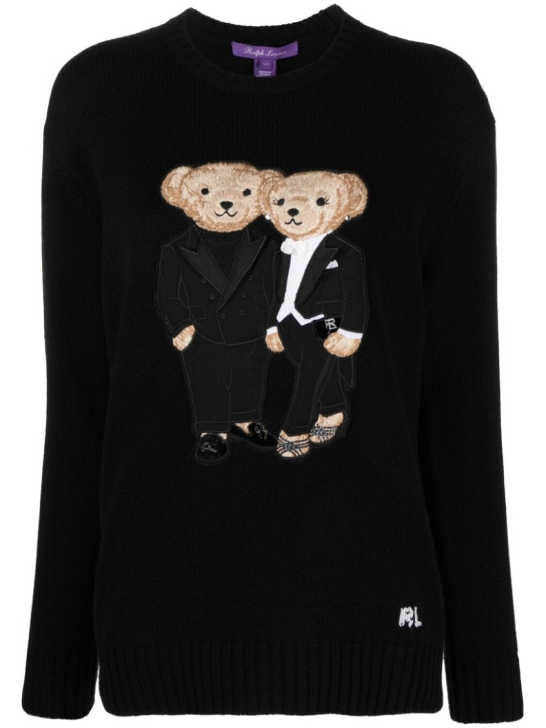 

Джемпер Smoking Bear Ralph Lauren Collection, черный