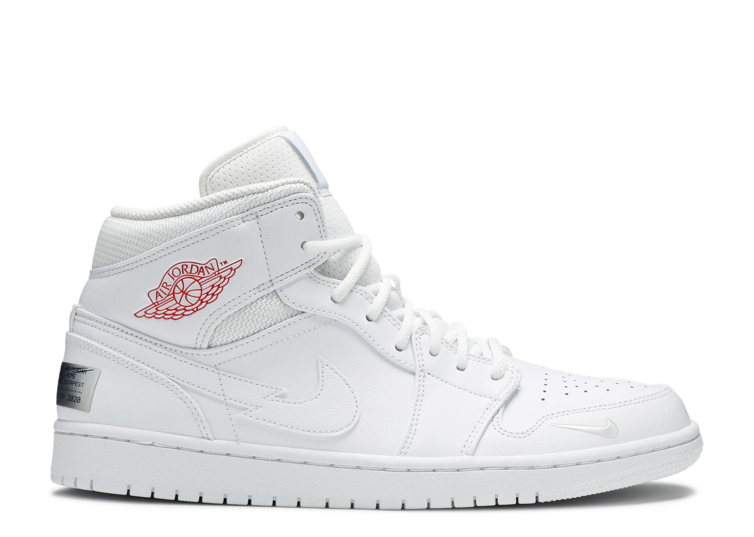 цена Кроссовки Air Jordan Air Jordan 1 Mid Se 'Euro Tour', белый