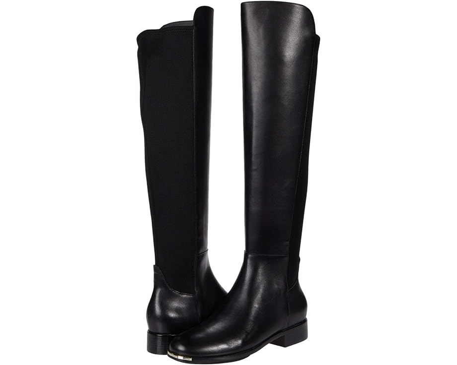 Ботинки Cole Haan Grand Ambition Huntington Over-the-Knee Boot, цвет Black Princess Leather/Stretch Textile