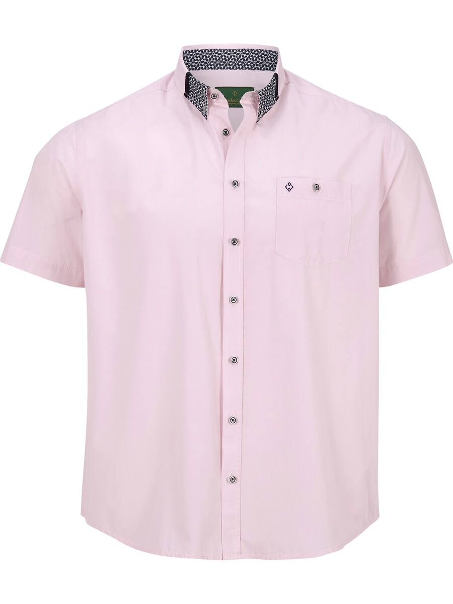 

Рубашка Charles Colby Comfort fit Button Up Duke Grayson, светло-розовый