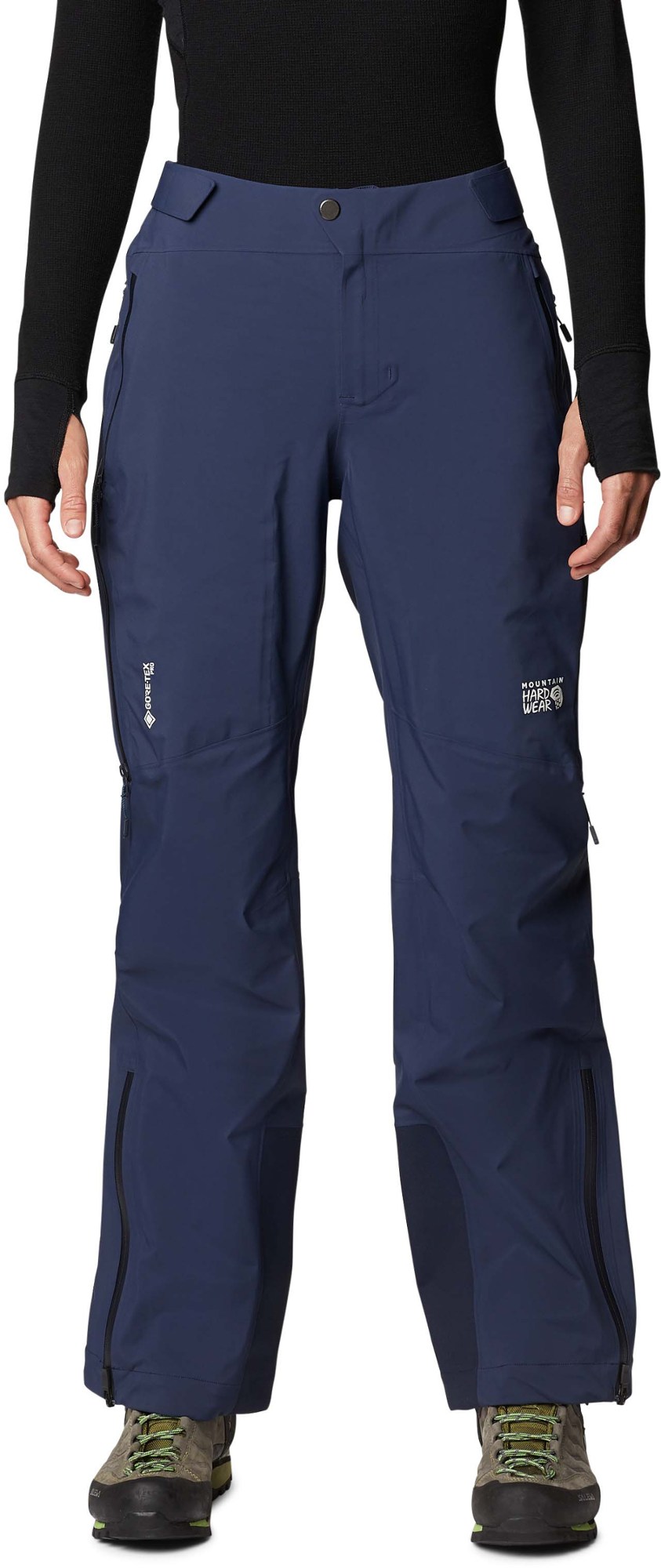 Легкие зимние брюки Exposure/2 GORE-TEX Pro — женские , синий Mountain Hardwear
