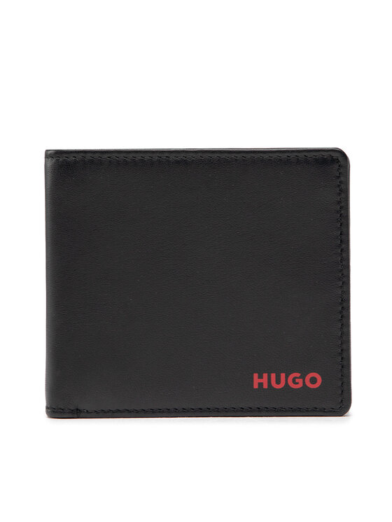 цена Большой мужской кошелек Hugo, черный