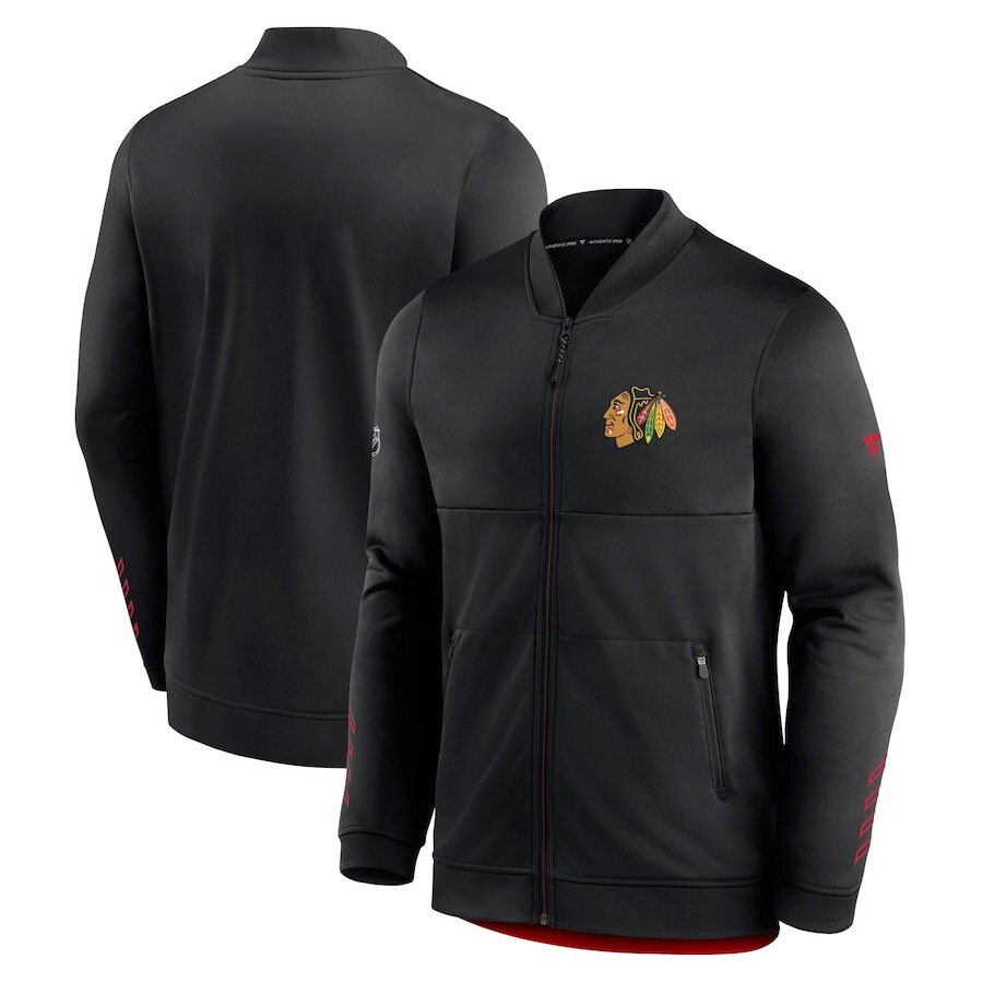 

Куртка Fanatics Branded Chicago Blackhawks, черный