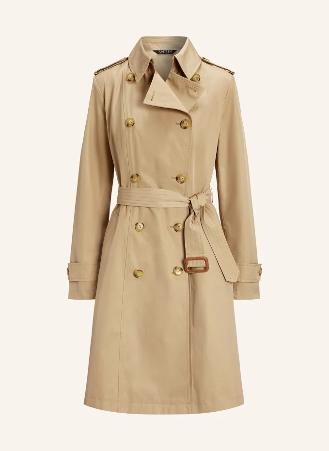 

Тренч Lauren Ralph Lauren, бежевый