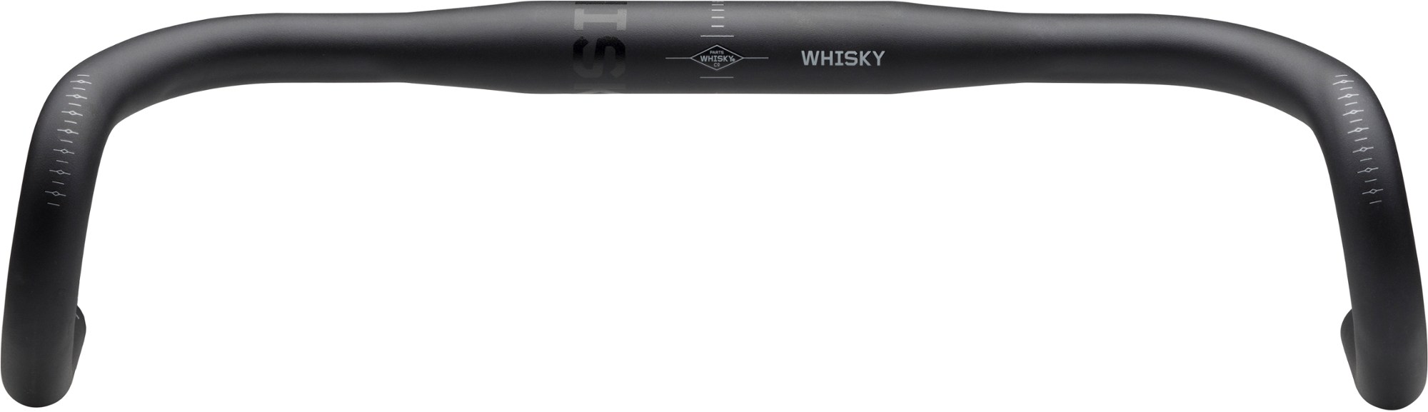 Руль №7, 12F, опускающийся Whisky Parts Co., черный плоский карбоновый руль 9 whisky parts co черный